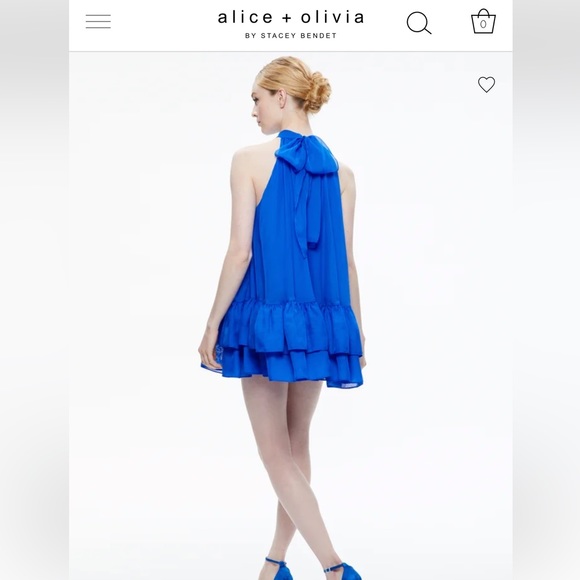 Alice + Olivia Dresses & Skirts - Alice & Olivia Erna tie back dress.
